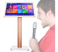 Karaoke Machine - 18.5/22 Inch Touch Screen Phone KTV Singing Karaoke Player with 27 languages Switching and Adjustable Music mode for Home Party,22inch-2TB (22inch 4TB)
