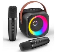 Karaoke Machine 2 Microphones, Toys for 3-12 Year Old Girls Birthday Gifts for Girls Microphone for Kids 3-9 Year old Girl Gifts Toys for Girls