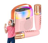 Karaoke Machine for Adults - Kids Karaoke Machine, Home Karaoke System, Karaoke Machine Toy | Vista Print 1200mah Singing Kids Karaoke Machine, Magic Voice Effects, Small Singing Device for Girls