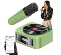 Karaoke Machine for Adults, Portable Karaoke Machine - Small Karaoke Machine with Microphone,Retro Portable Music Player Toy for Women and Birthday