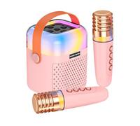 Karaoke Machine For Boy, Karaoke Machine For Boy, Small Karaoke Singing Speaker, Portable Outdoor Karaoke Speaker, Karaoke Singing System with 2 Wireless Microphones for and ad