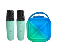Karaoke Machine for Girls | Wireless Karaoke Machine Toy with 2 Microphones - Colorful Lighting Girls Entertainment Friends Family Sing The