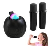 Karaoke Machine for, Karaoke Speaker for with 2 Wireless Microphones, Karaoke Speaker for Voice Changing, Karaoke Speaker for