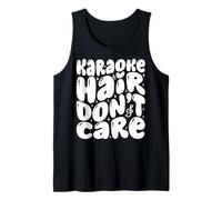 Karaoke Machine Funny Karaoke Mic Music Makers Singers Tank Top