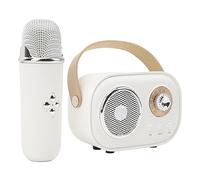 Karaoke Machine, Lightweight Handheld Speaker Cute Mini Portable with Wireless Microphone for Kids Adults for Indoor Outdoor