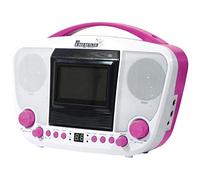 KARAOKE MACHINE + SCREEN PINK // KARAOKE MACHINE + SCREEN PINK; Plug Type:UK; Product Range:-; SVHC:No SVHC (07-Jul-2017); Colour:White/Pink; External (KAR122C)