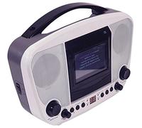 KARAOKE MACHINE + SCREEN WHITE // KARAOKE MACHINE + SCREEN WHITE; Plug Type:UK; Product Range:-; SVHC:No SVHC (07-Jul-2017); Colour:White/Black; Extern (KAR122D)