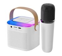 Karaoke Machine Set | Wireless Audio with Microphone - Family Singing Machine, Subwoofer Speaker for Home Family Singing