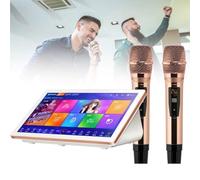 Karaoke Machine with Wireless Microphone, Real-time Scoring and YouTube Cloud Library for Home Entertainment