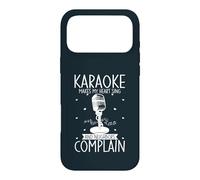 Karaoke Makes My Heart Sing And Neighbors Complain Case for iPhone 17 Pro Max