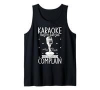 Karaoke Makes My Heart Sing and Neighbors Complain Tank Top