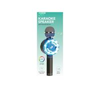 Karaoke Microphone - Features: Bluetooth Speaker Karaoke Microphone, Up To 32 Ft Connectivity, Up To 5 Hours Of Playtime, Volume Control,Voice Effects - Dimensions:22.86 X 7.62 X 7.62cm (Black)