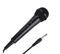 Karaoke Microphone, Portable Handheld Moving Coil Wired Dynamic Microphone Wired Microphone Singing Machine Microphone Vocal Dynamic Mic Clear Voice for Speaker, AMP, Mixer, DVD