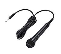 Karaoke Microphone, Wired Microphone Vocal Dynamic Mic Portable Handheld Moving Coil Wired Dynamic Microphone Singing Machine Microphone Clear Voice for Speaker, AMP, Mixer, DVD