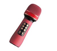 Karaoke Microphone,Wireless Microphone | Handheld Portable Wireless Microphone - All-in-1 Wireless Microphone Party Supplies with LED Lights for Birthday Party Wedding N