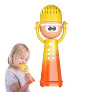 Karaoke Microphones For Kids - Cute Wireless Karaoke Microphones With Light - Electronic Sensory Musical Toy, Early Childhood Developmental Activity For Indoor Outdoor