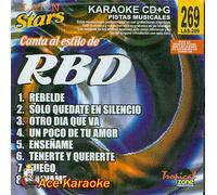 Karaoke Music CDG: Latin Stars Vol. 269 - Canta al estilo de RBD CDG