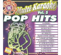 Karaoke Music CDG: MultiKaraoke OKE-0096 Pop Hits Vol. 5 CDG