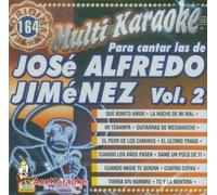 Karaoke Music CDG: MultiKaraoke OKE-0164 Jos Alfredo Jimmenz Vol. 2 CDG