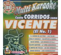 Karaoke Music CDG: MultiKaraoke OKE-0186 Vicente (El No. 1) CDG