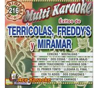 Karaoke Music CDG: MultiKaraoke OKE-0216 Exitos de Terricolas, Freddy's y Tierra Blanca CDG