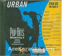 Karaoke Music CDG: Pop Hits Monthly Urban February 2003 CDG