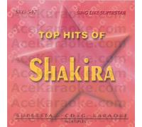 Karaoke Music CDG: Superstar CDG SKG547 - Shakira Karaoke CDG (New)