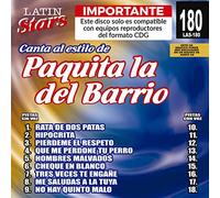 Karaoke:Paquita la Del Barrio - Karaoke: Paquita La Del Barrio - Latin Stars
