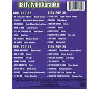 Party Tyme Karaoke: Girl Pop Party Pack 8