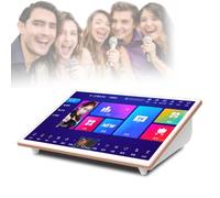 Karaoke Player with Integrated Amplifier, WiFi & App, Multi-Language Support, Ideal for Home Parties, Games & Movie Watching