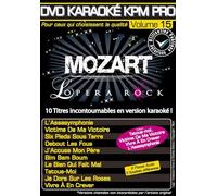 Karaoke Pro Vol.15 « Mozart l'Opéra Rock » [DVD-AUDIO]