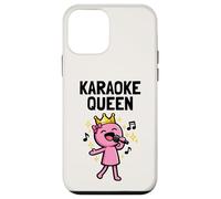 Karaoke Queen Cute Singer Mic Music Lover Design Case for iPhone 12 mini