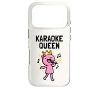 Karaoke Queen Cute Singer Mic Music Lover Design Case for iPhone 17 Pro
