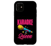 Karaoke Queen Music Night Aspiring Singers Case for iPhone 11