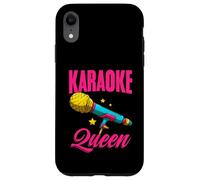 Karaoke Queen Music Night Aspiring Singers Case for iPhone XR