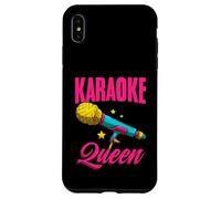 Karaoke Queen Music Night Aspiring Singers Case for iPhone XS Max