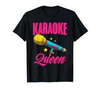 Karaoke Queen Music Night Aspiring Singers T-Shirt