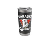 Karaoke Queen Stainless Steel Insulated Tumbler