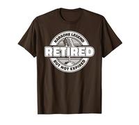 Karaoke Retired Singing - Singer Party Karaoke T-Shirt, Men, Brown, 3X-Large