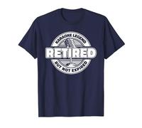 Karaoke Retired Singing - Singer Party Karaoke T-Shirt, Men, Navy Blue, 3X-Large