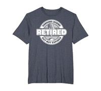 Karaoke Retired Singing - Singer Party Karaoke T-Shirt, Men's Big and Tall, Heather Blue, 3X Tall