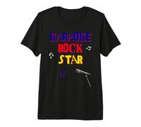 Karaoke Rock Star Premium T-Shirt