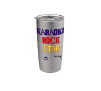 Karaoke Rock Star Stainless Steel Insulated Tumbler