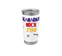 Karaoke Rock Star Stainless Steel Insulated Tumbler