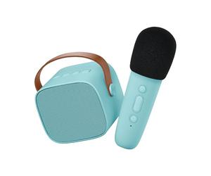Karaoke Set Blue - Bluetooth Box and Micro