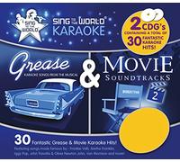 Karaoke - Sing to the World Karaoke Grease & Movie Soundtracks 2 - 2 CD+G discs (30 tracks)