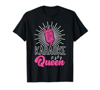 Karaoke Singer 80s Retro Karaoke Queen T-Shirt