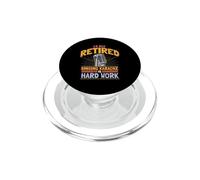 Karaoke Singer I'm Not Retired Singing Karaoke Is Hard Work PopSockets PopGrip for MagSafe