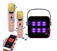 Karaoke Speaker, Karaoke Speaker Machine Wireless, Intelligent Lighting Entertainment Speaker For Family Gathering, Beach, Outdoor Banquet