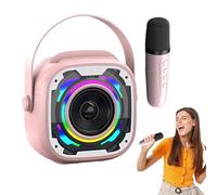 Karaoke Speaker,Wireless Microphone with Speaker - Recording Equipment, Singing Devices, Music Amplifier for Family Home Party